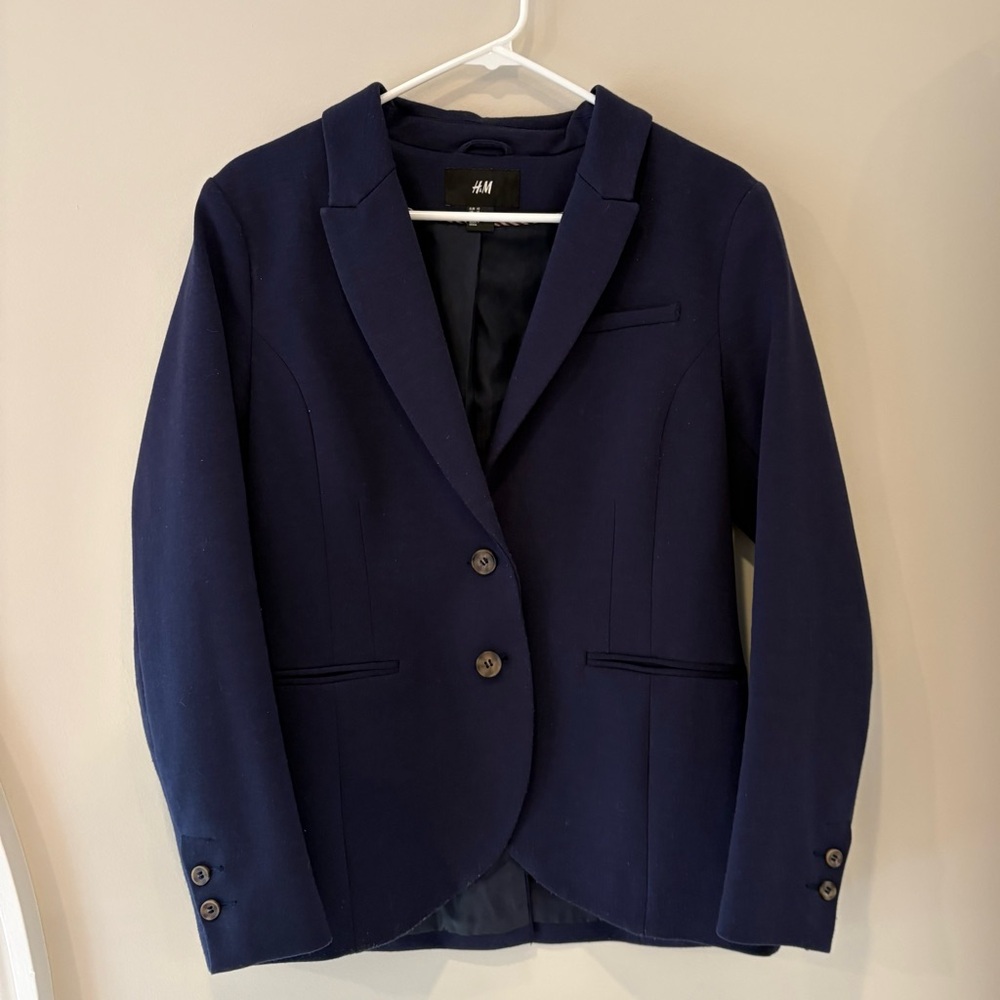 H&M Navy Blue Women's Blazer